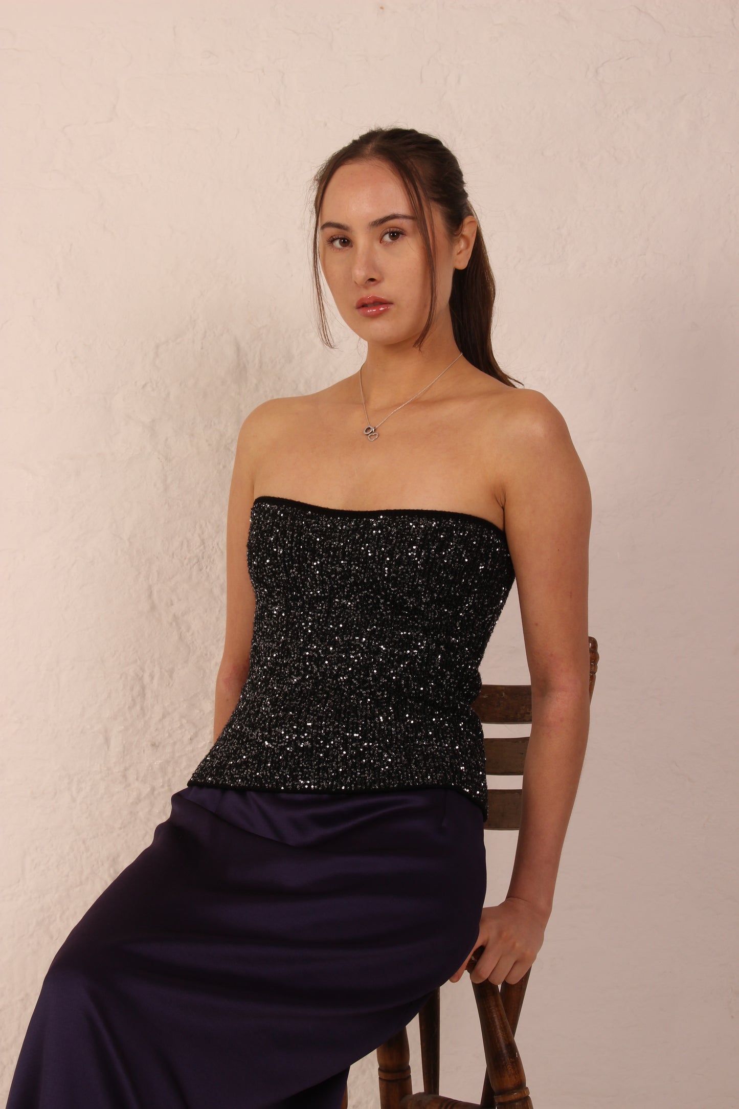 Bash Sequin Boob Tube