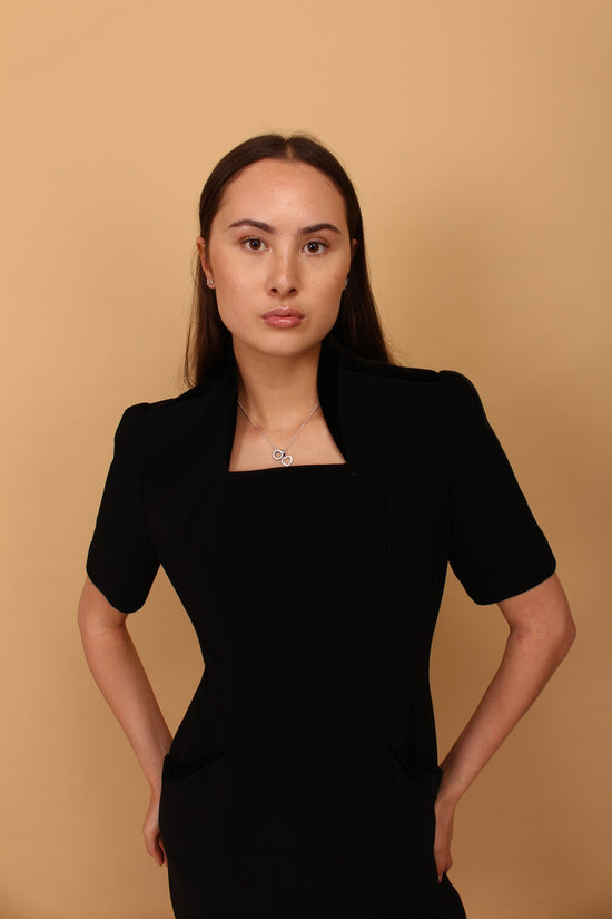 Vintage Thierry Mugler Black Dress