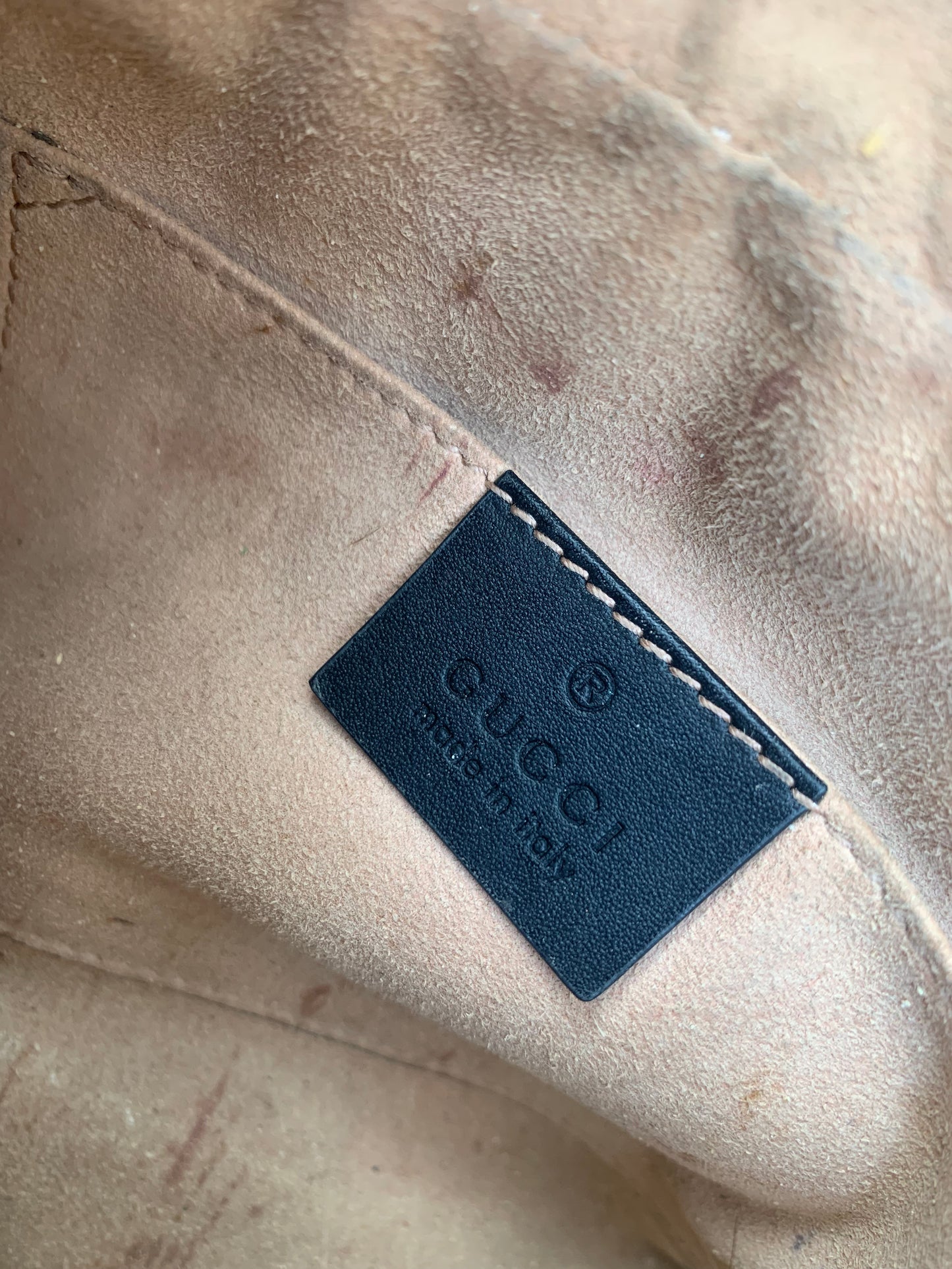 Load image into Gallery viewer, Gucci Ophidia Mini Suede Shoulder Bag
