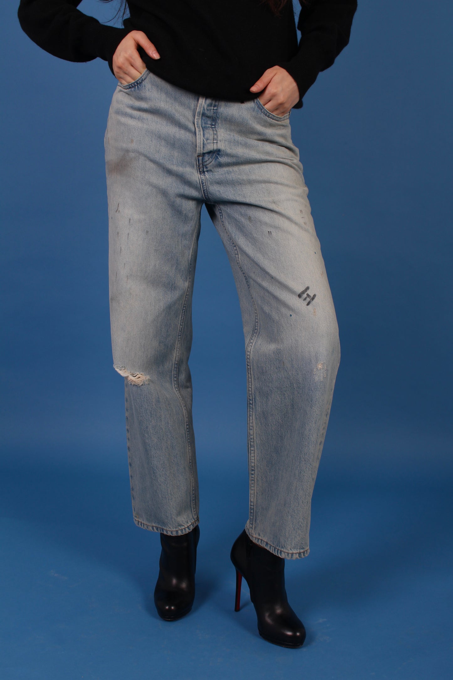 Load image into Gallery viewer, Everlane Rigid Way-High 90&amp;#39;s Jeans-NWT
