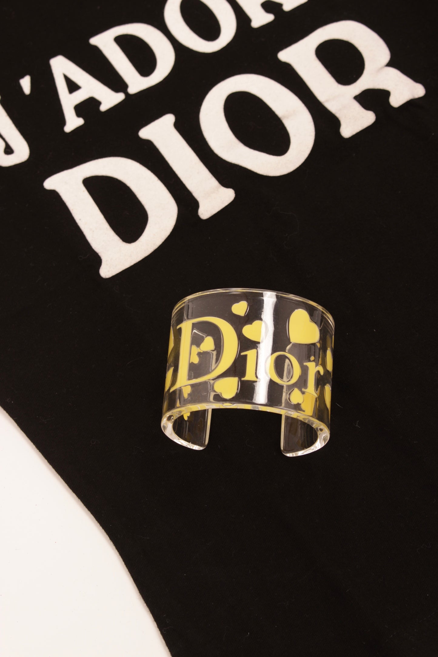 Vintage Dior Perspex Cuff - Galliano Era