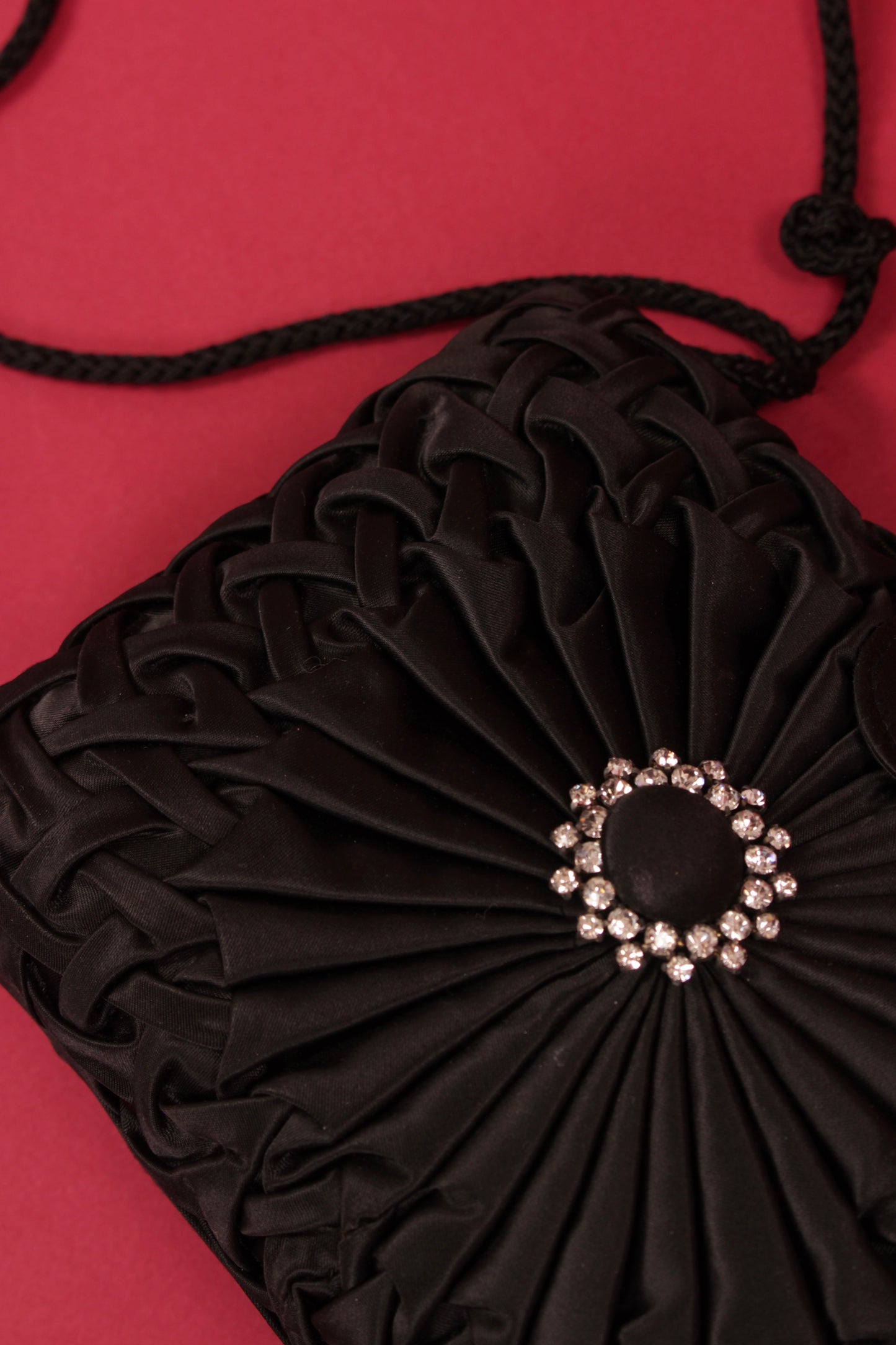 Vintage Black Evening Bag