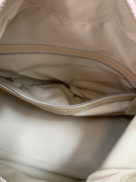 Todds Beige Leather Handbag