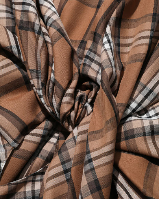 Load image into Gallery viewer, A.W.A.K.E Mode Checkered Draped Top
