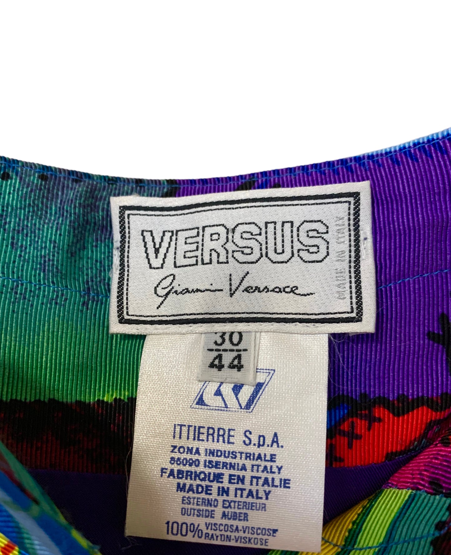 Load image into Gallery viewer, Vintage Gianni Versace Versus Colourful Skirt
