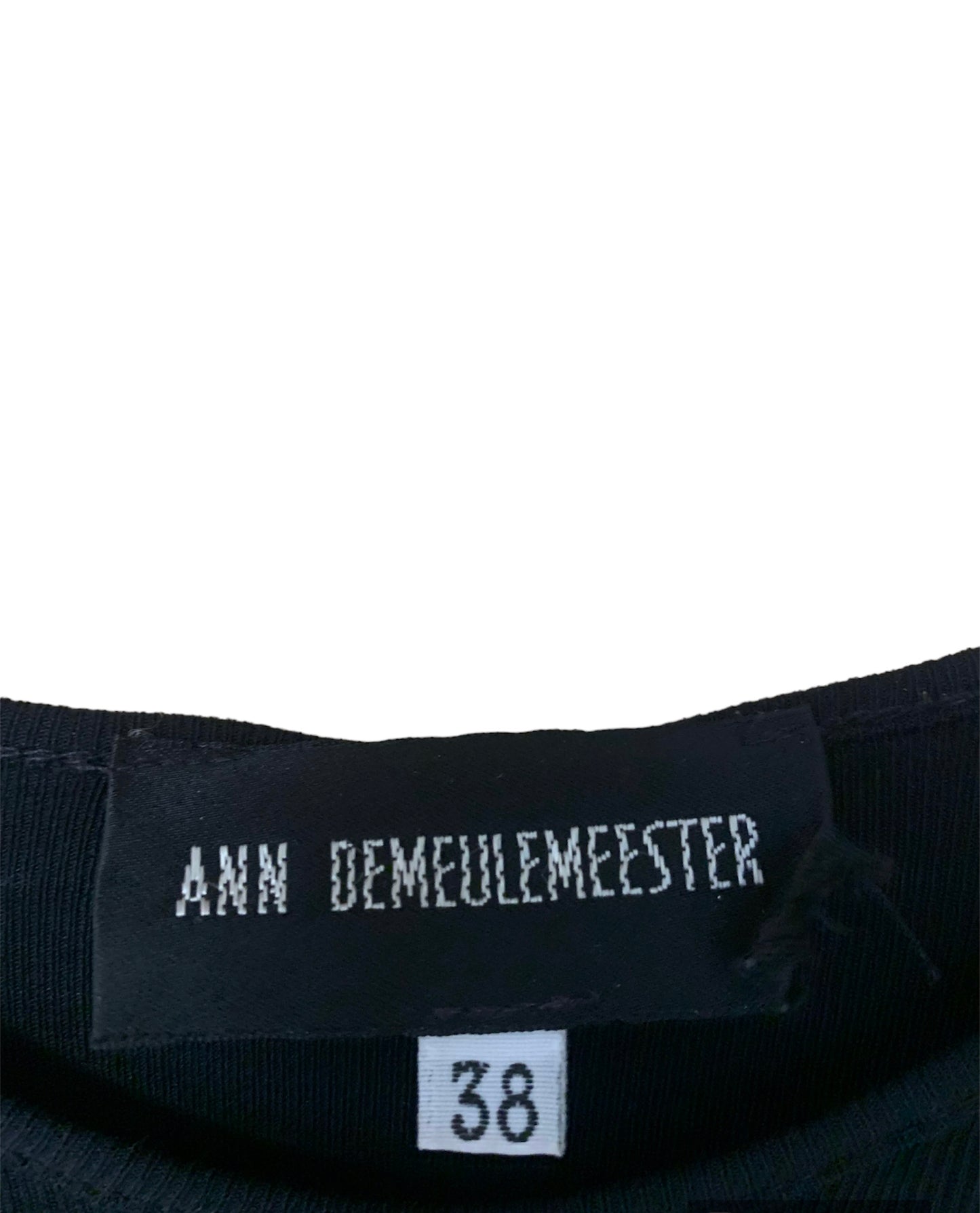 Y2K Ann Demeulemeester Black Dress