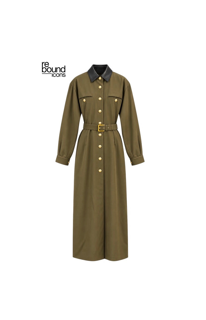 Vintage State of Claude Montana Dress