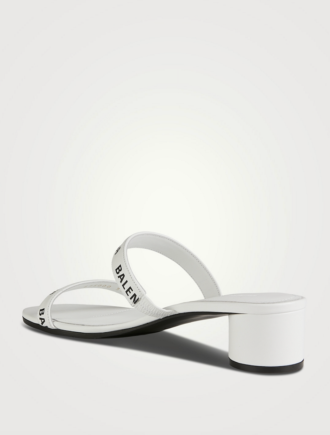 Balenciaga White Logo Sandals - new