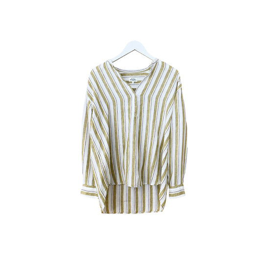 Hartford Striped Linen Shirt -NWT