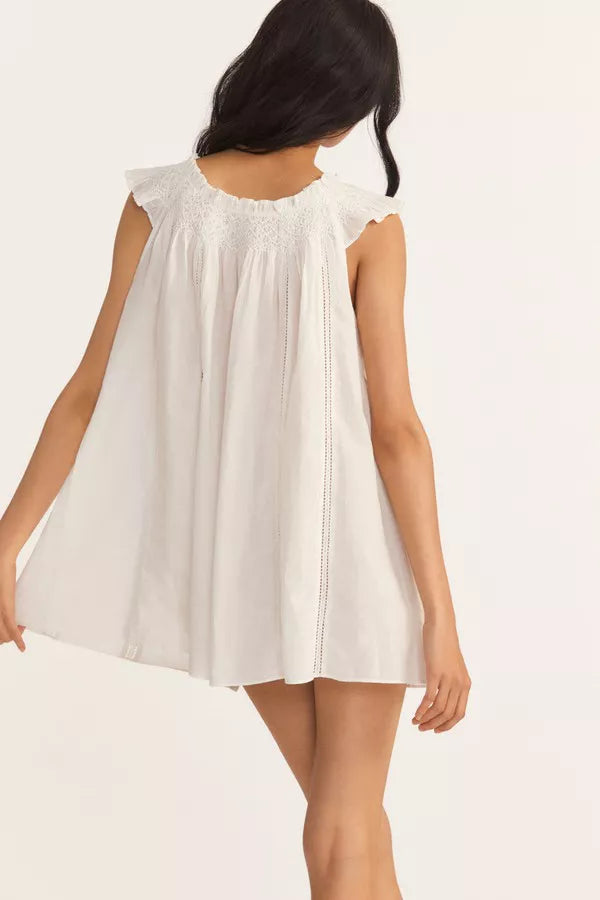 LoveShackFancy White Finchley Dress