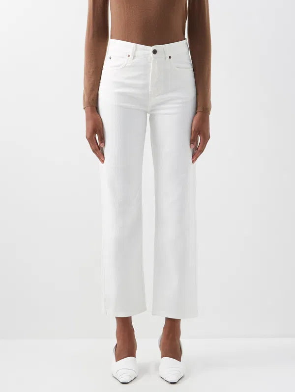 Weekend Max Mara White Boyfriend Jeans