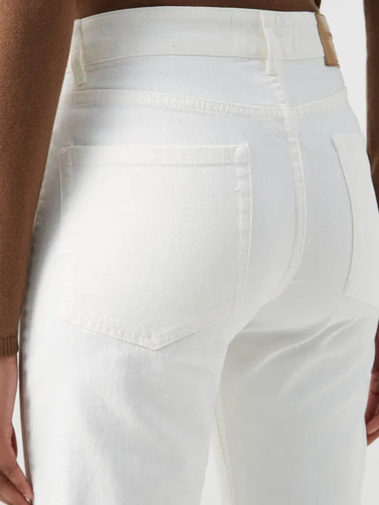 Weekend Max Mara White Boyfriend Jeans