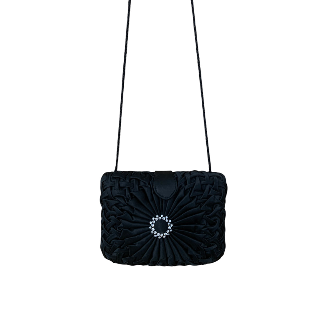 Vintage Black Evening Bag