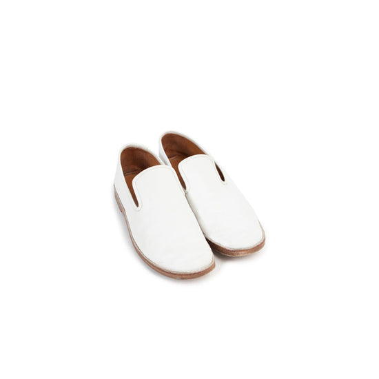 Celine White Flats