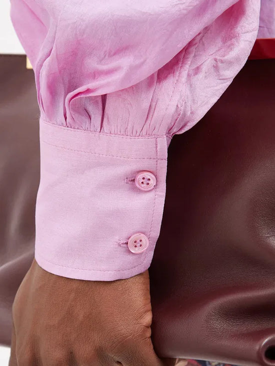 Isabel Marant Pink Silk Blouse