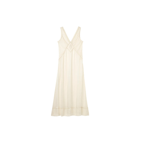 Faune Primrose Oyster Slip Dress-NWT