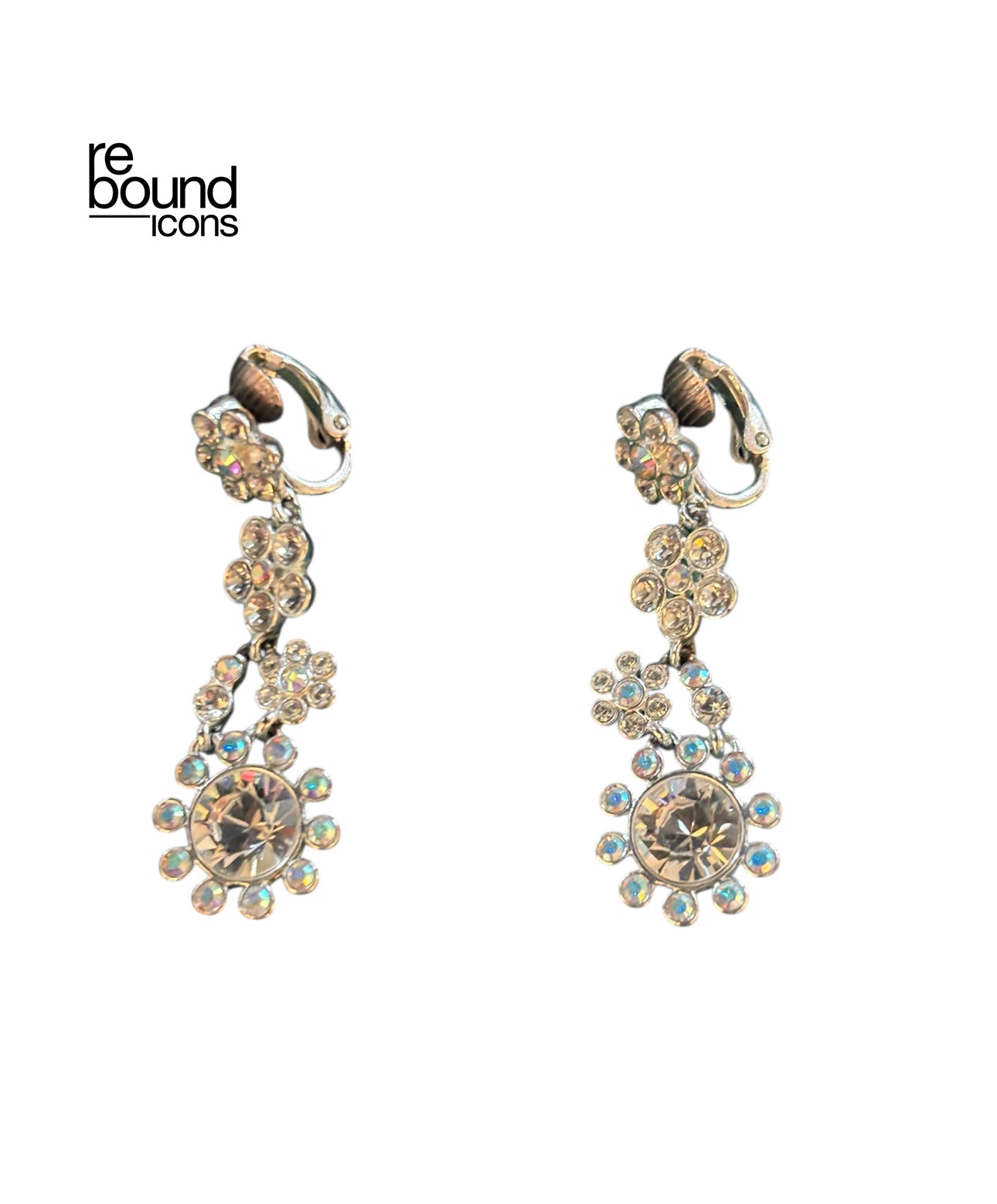 Vintage Givenchy Crystal Earrings