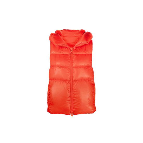 Herno Red Padded Hooded Gillet