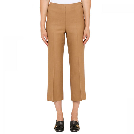 Gucci Cropped Camel Trousers -NWT