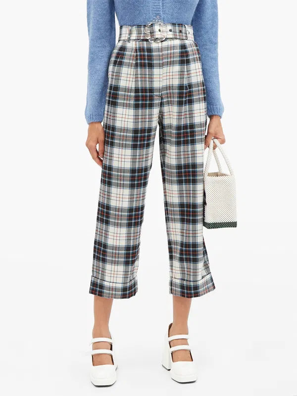 Shrimps Tartan Trousers