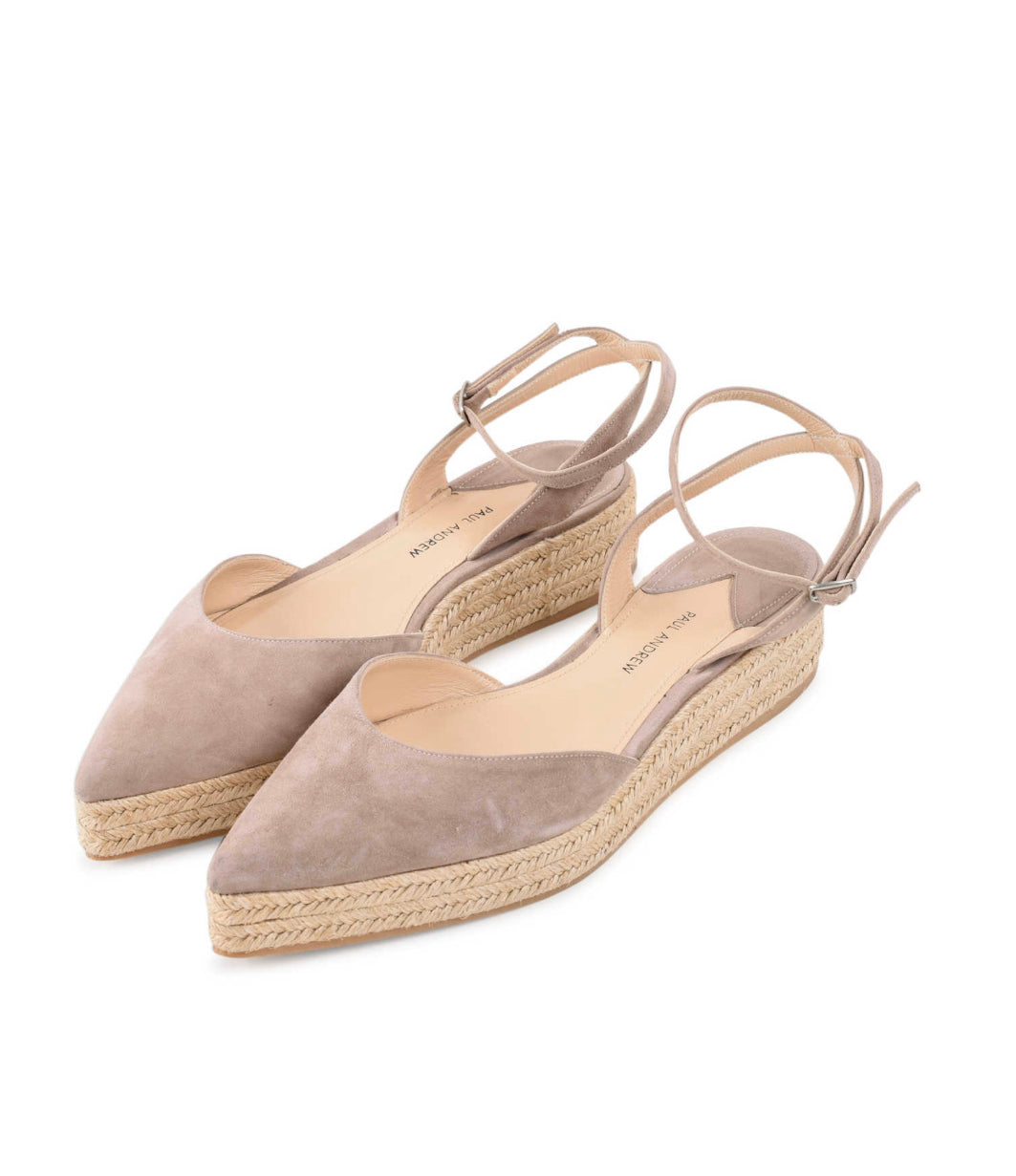 Paul Andrew Beige Espadrilles - nib