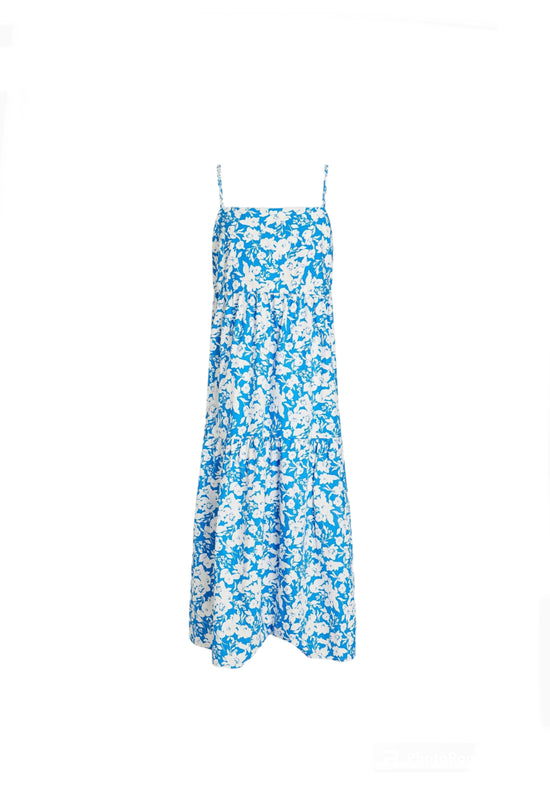 Gestuz Blue Floral Cotton Dress - nwt