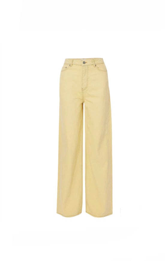 Ganni Yellow Jeans - nwt