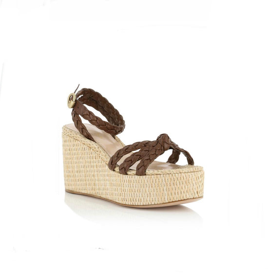 Load image into Gallery viewer, Gianvito Rossi Braided Wedges - nib
