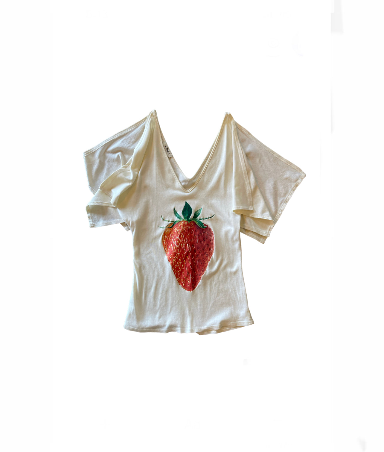 Vintage Chloe Strawberry Top