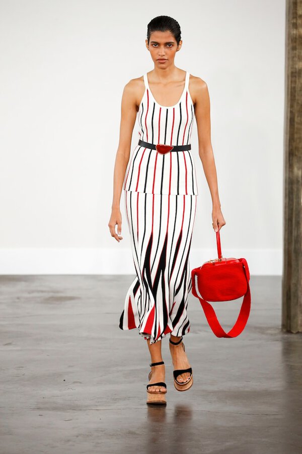 Gabriela Hearst Aegina Striped Skirt - nwt
