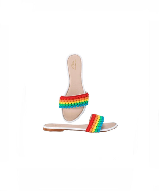 Rae Feather Rainbow Slides