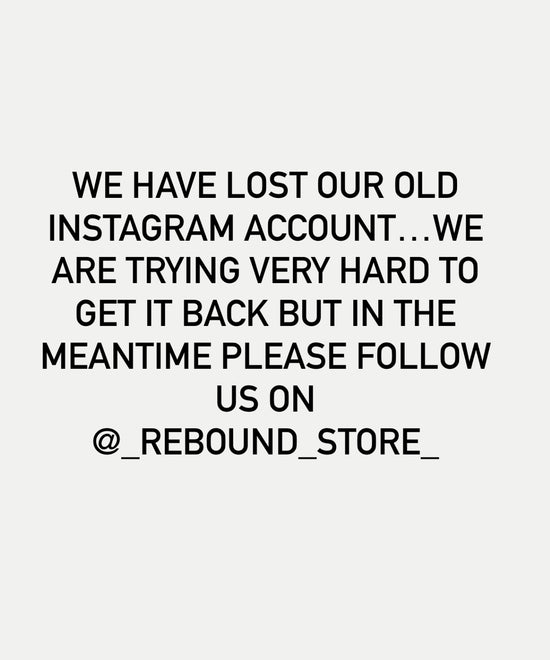 New Instagram Account
