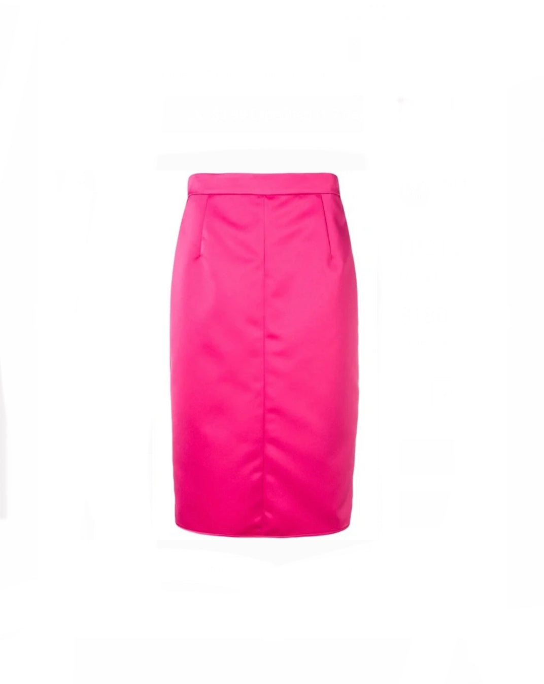Load image into Gallery viewer, No21 Pink Satin Pencil Skirt
