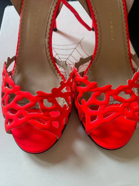 Load image into Gallery viewer, Charlotte Olympia Coralena Heels
