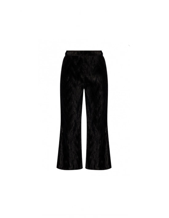 Load image into Gallery viewer, Ganni Black Pleated Trousers
