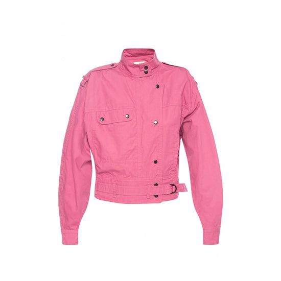 reparere skive Indføre Isabel Marant Etoile Pink Jacket With Epaulettes – ReBoundStore