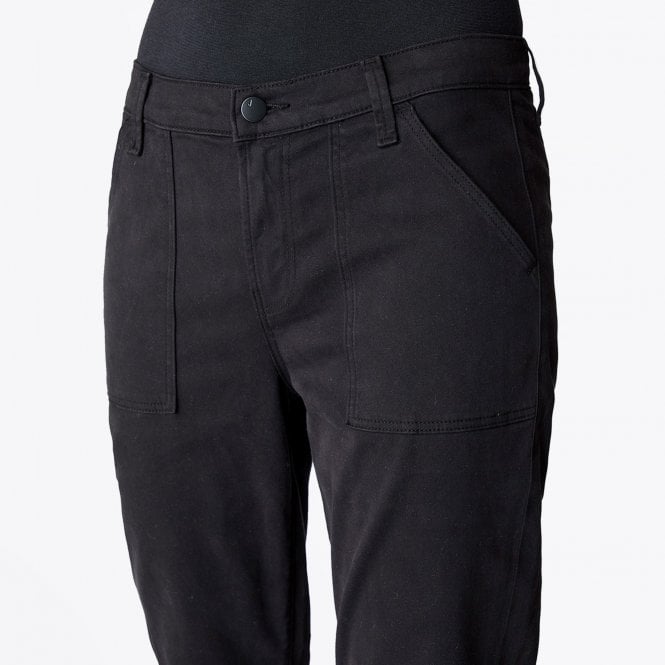 J Brand Arkin Ankle Zip Black Joggers