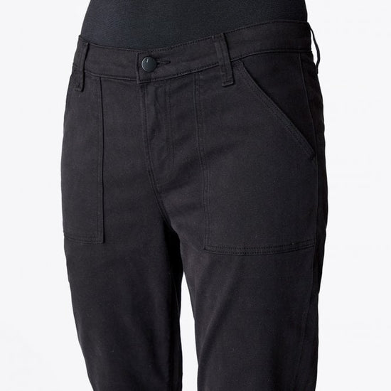 J Brand Arkin Ankle Zip Black Joggers
