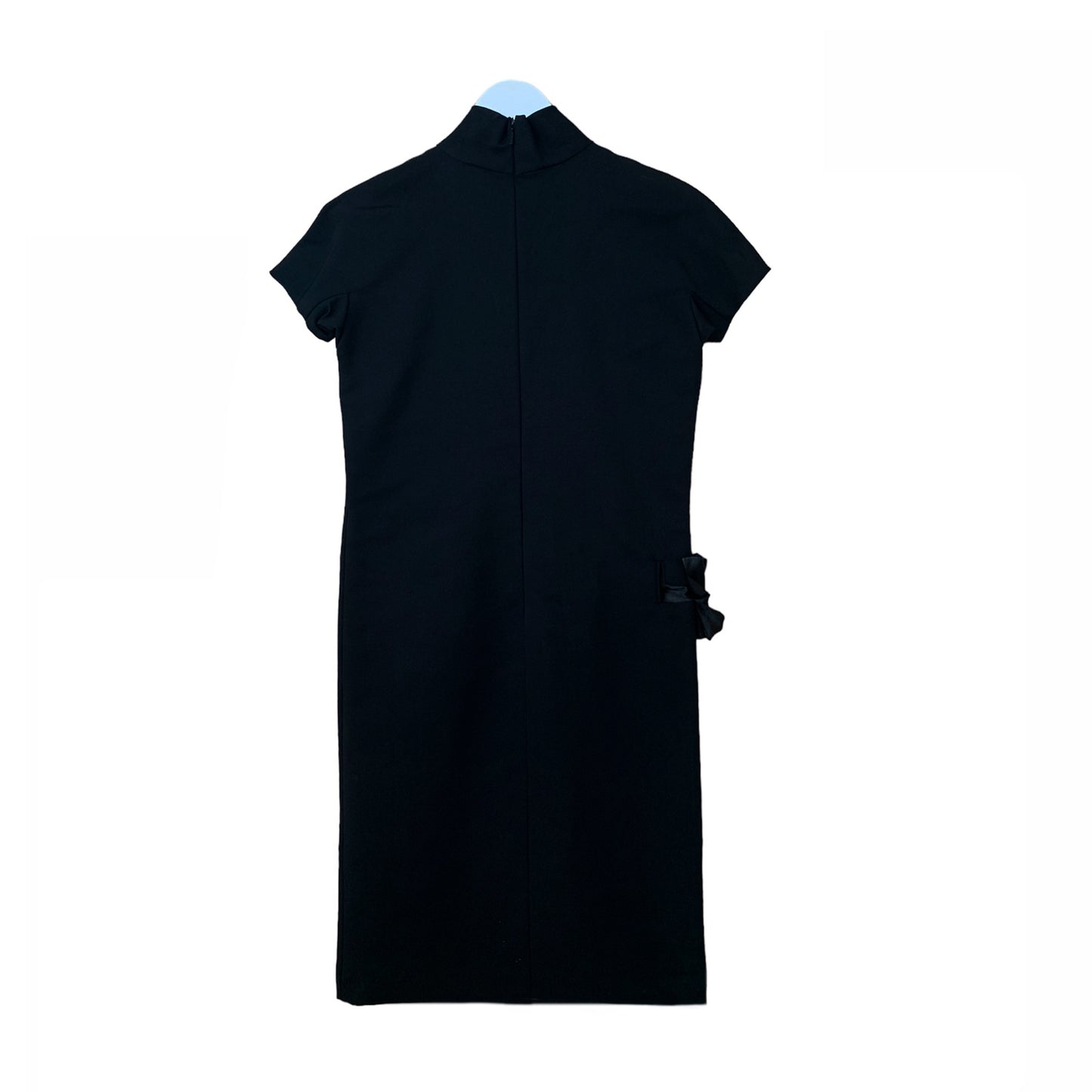 Load image into Gallery viewer, Vintage Gucci Black High Neck Midi Dress
