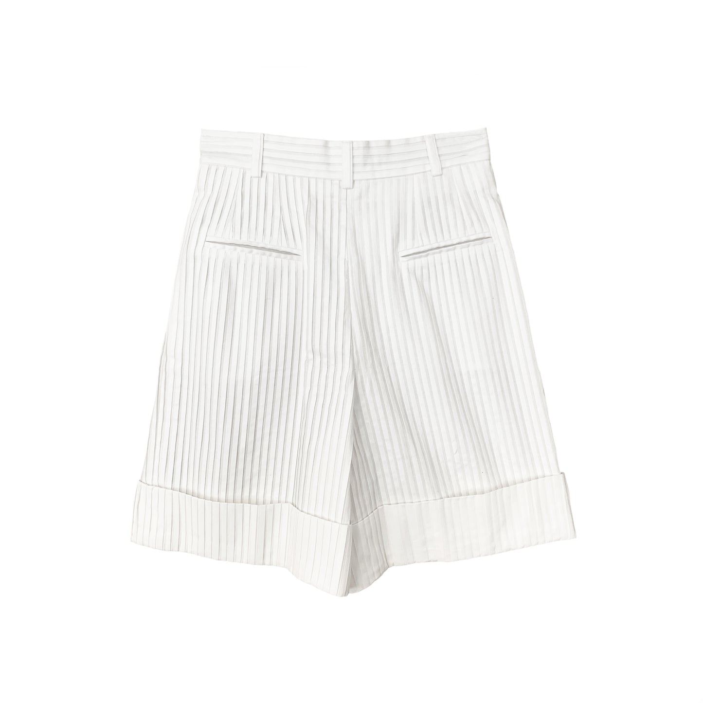 Load image into Gallery viewer, Chanel White Cotton Shorts
