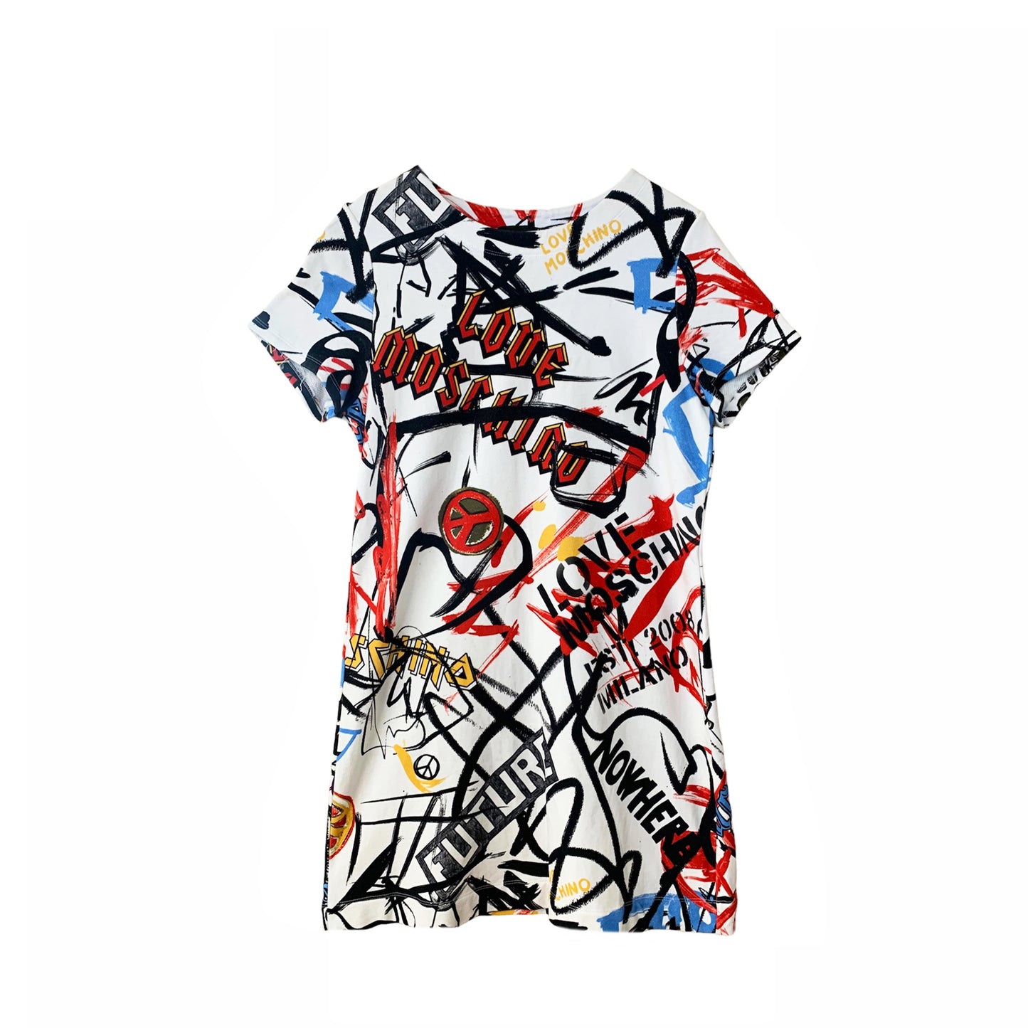 Load image into Gallery viewer, Love Moschino Peace Print Dress
