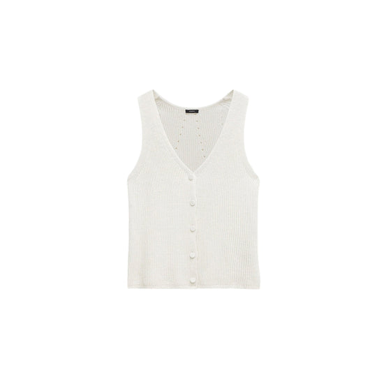 Joseph Linen Cotton Knitted Vest