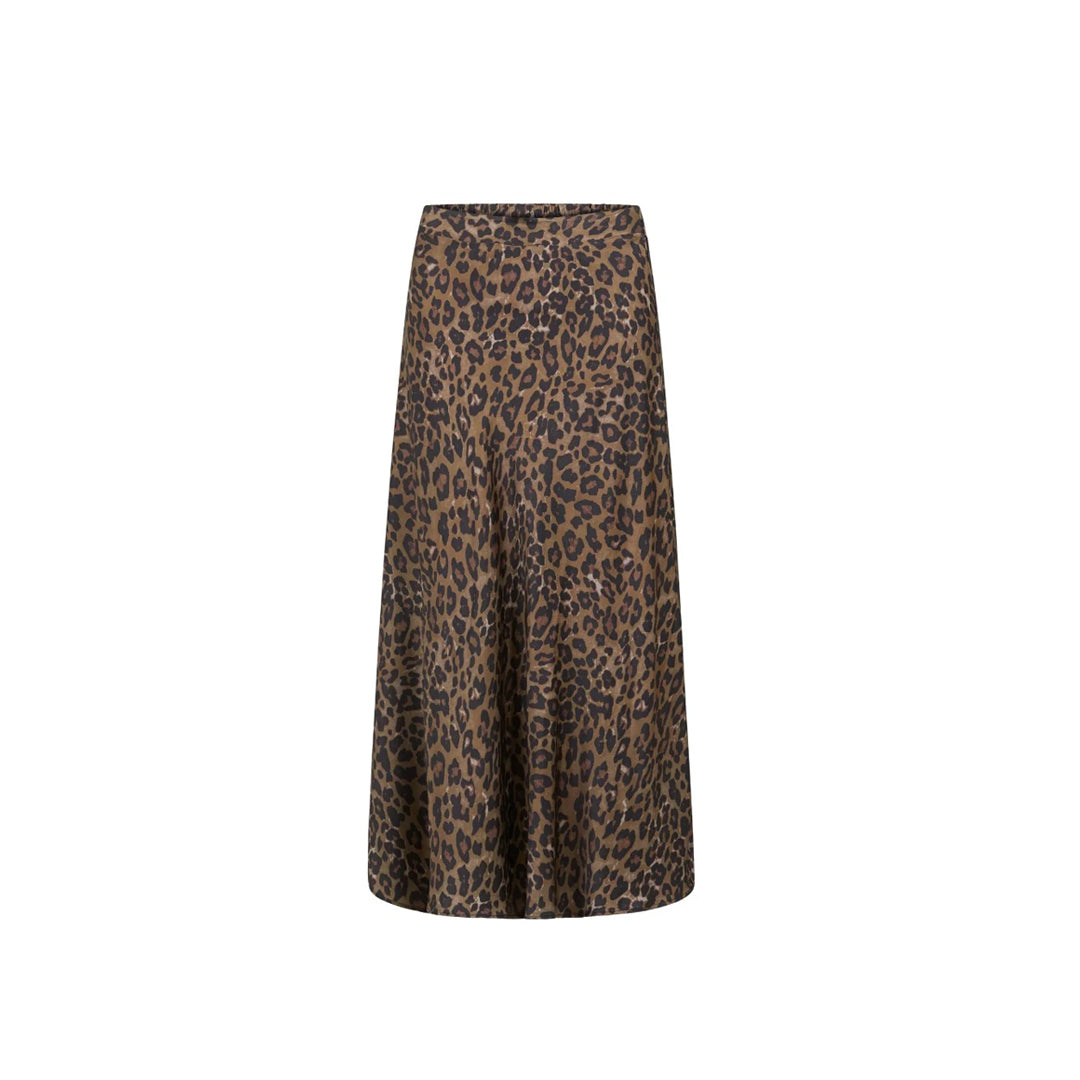 Coster Copenhagen Leopard Print Skirt-NWT