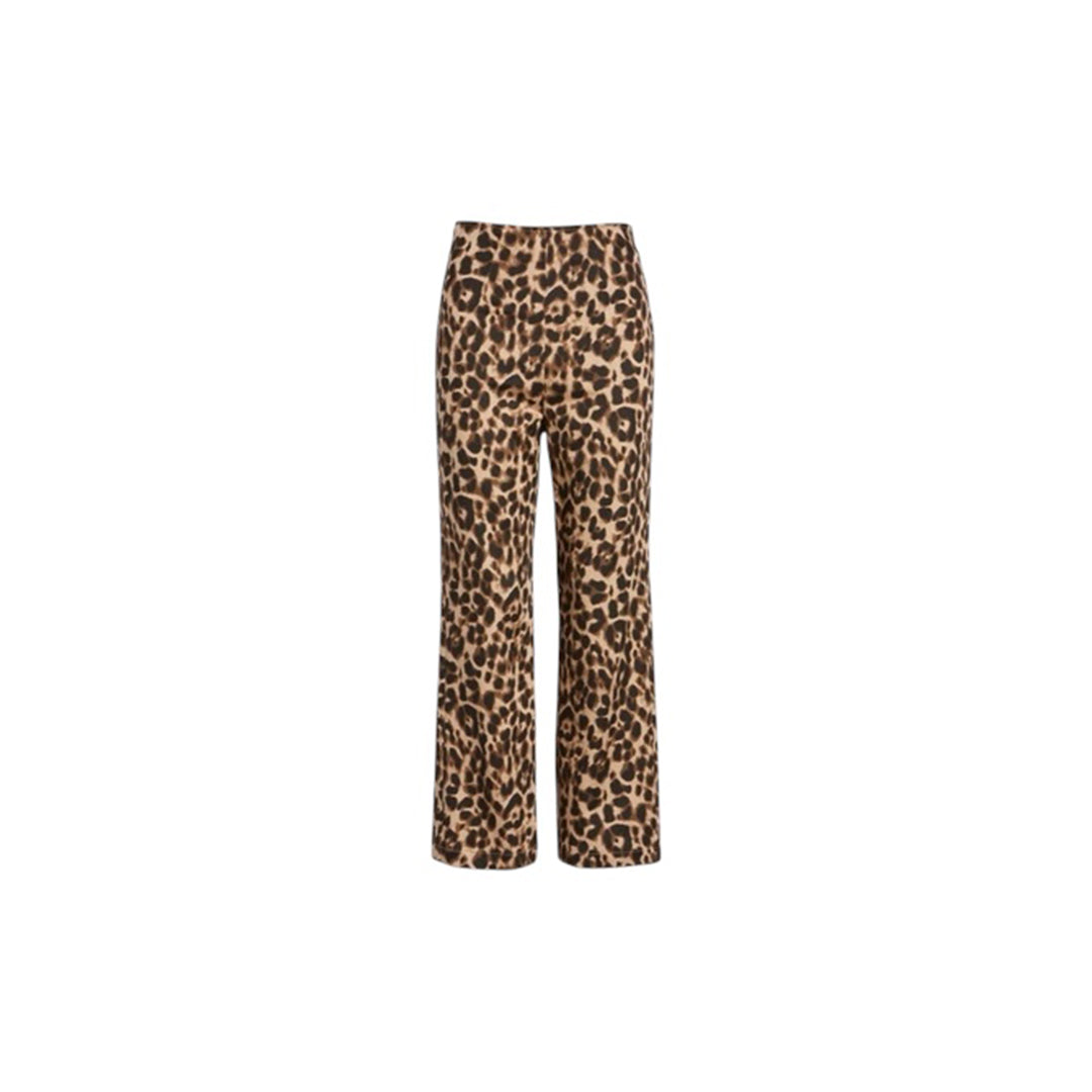 Reformation Leopard Print Trousers