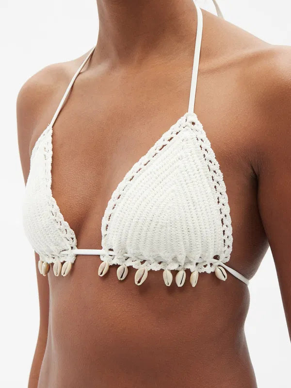 Zimmerman Crochet and Shell Bikini - nwt
