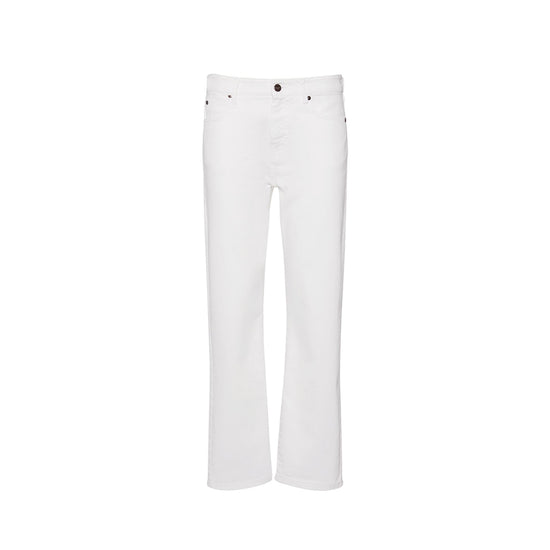 Weekend Max Mara White Boyfriend Jeans