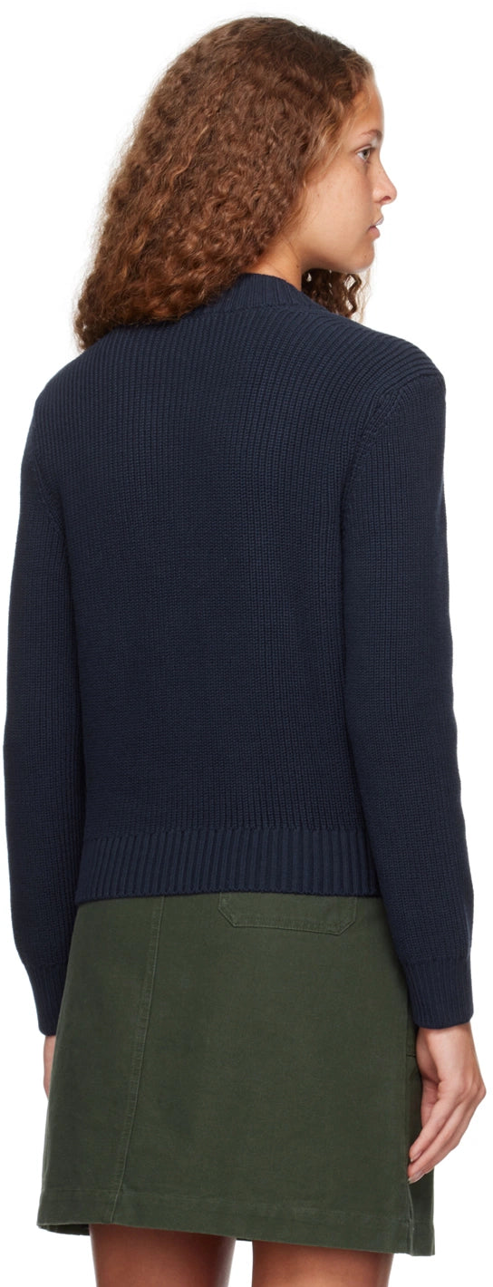 A.P.C. Navy Harmony Sweater