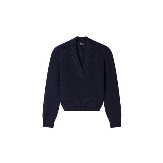 A.P.C. Navy Harmony Sweater