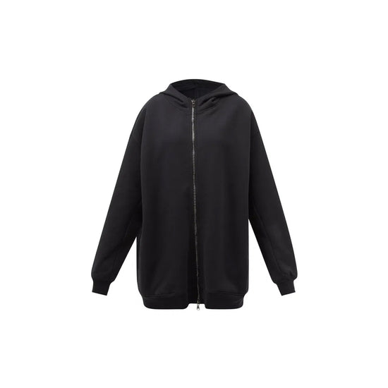 Raey Zip-Up Hooded Sweatshirt