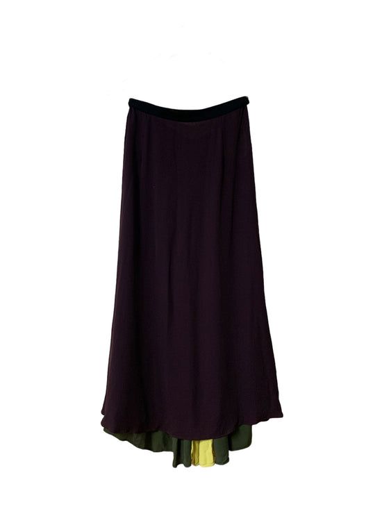 Load image into Gallery viewer, Valentino Silk Pleated Panelled Skirt

